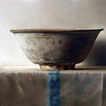 
	Grey Vung Tau bowl  oil on wood  56 x 73 cm
